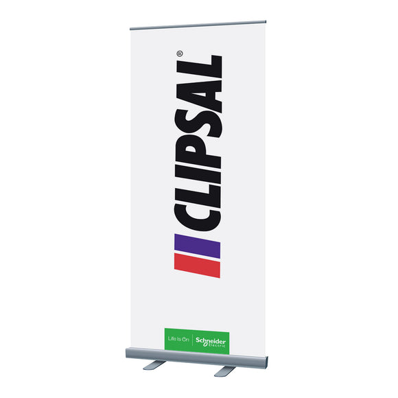 Clipsal Logo Pull Up Banner - PRICED
