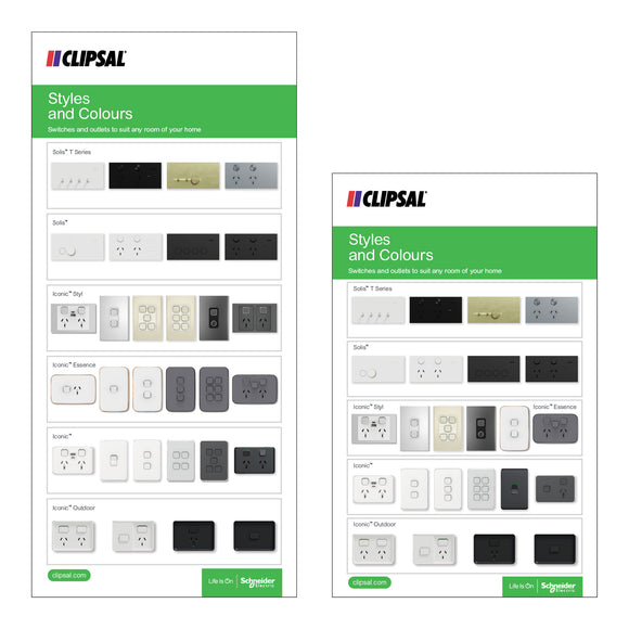 Builders Styles and Colours Display Boards