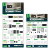 Styles and Colours Display Boards
