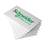 Schneider Electric White Logo Corflutes - 800 x 400mm