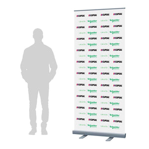 Clipsal and Schneider Electric Logo Pull Up Banner