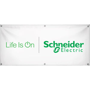 Schneider Electric LIO Logo Vinyl Banner- 2.4 x 1m