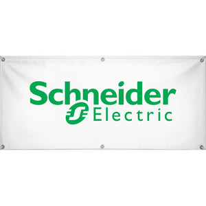 Schneider Electric Logo Vinyl Banner- 2.4 x 1m